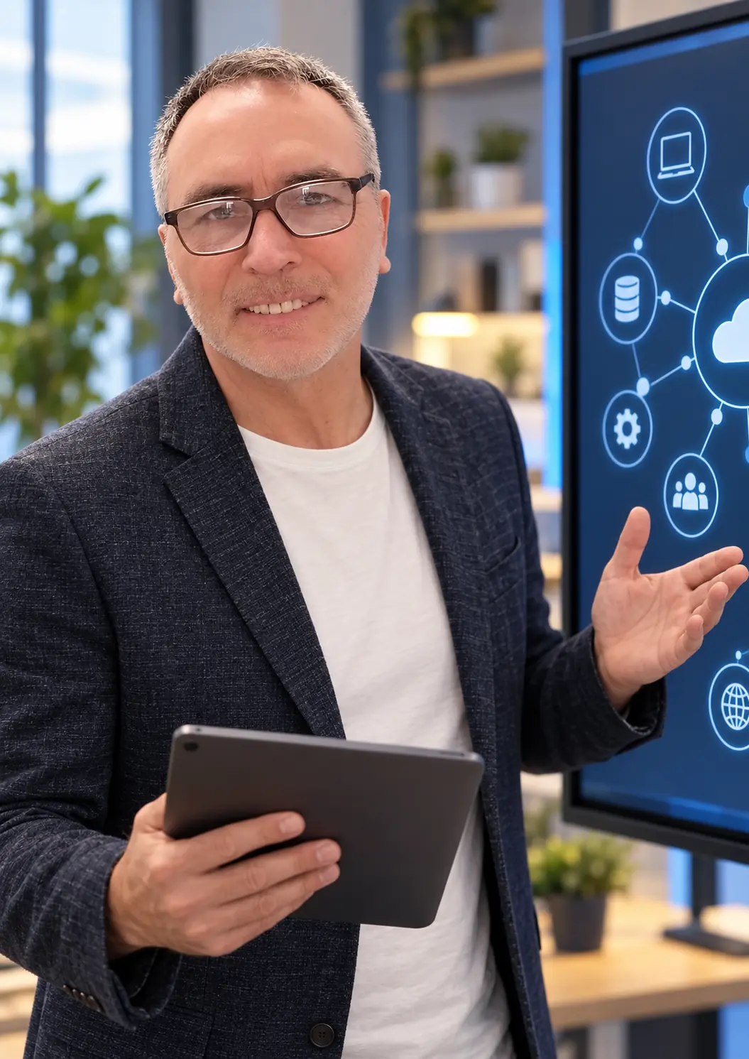 Pablo A. Churín präsentiert digitale Lösungen