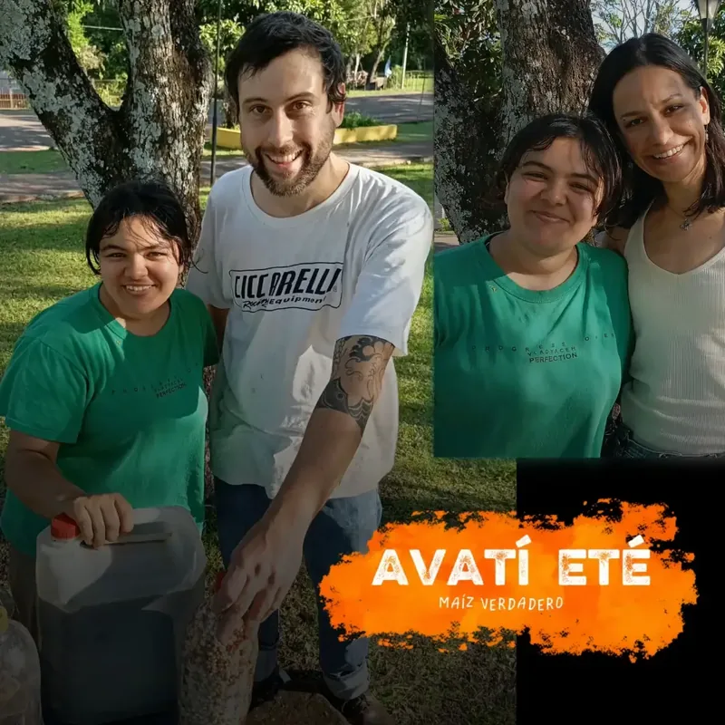 Encuentros del proyecto con semillas e insumos
